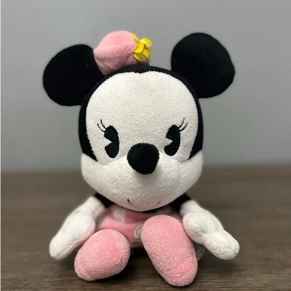 Disney Parks Baby Minnie Mouse Big Head Plush 8
